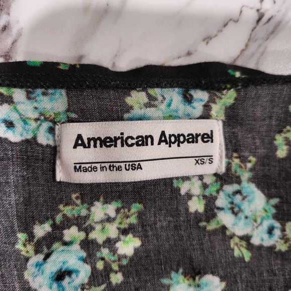 American Apparel Floral Babydoll Dress - Picture 4 of 5